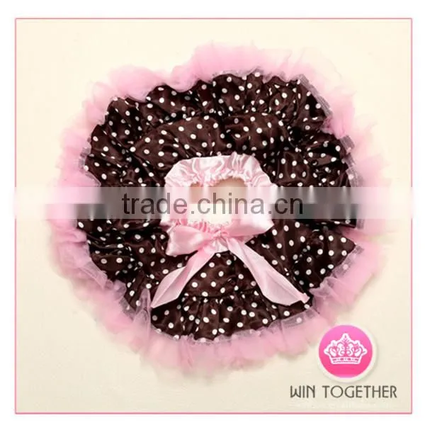 Black and White Pettiskirt Womens Polka Dot Pettiskirt photo-6