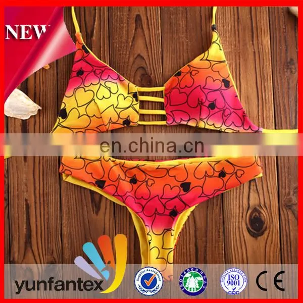 2017 Latest Style Good Quality Scuba Bikini Swimming Garment for Girl