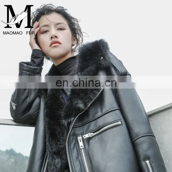 High Quality Fashion Spring Tuscan Leather Jacket Sheep Leather Jacket photo-3
