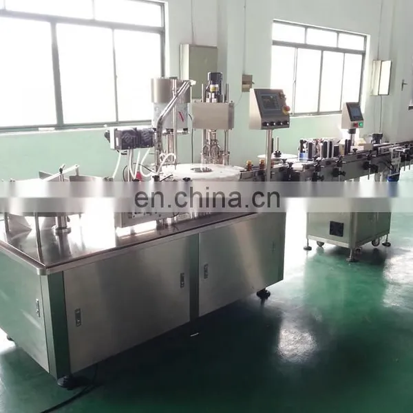 Automatic Small Perfume Bottle Filling Capping and Labeling Machines Packing Production Line photo-5