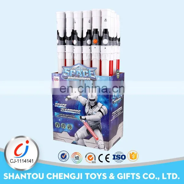 High quality wholesale colorful kids space plastic sword cheap
