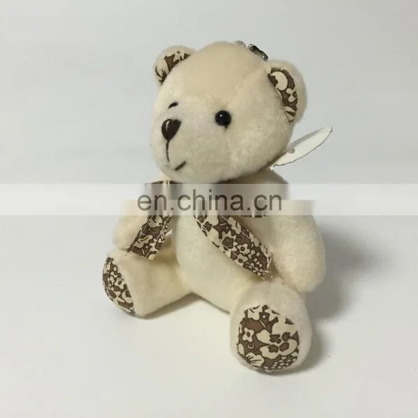 Promotional Cheap Plush Stuffed Soft Teddy Bear Toy Keychain photo-2