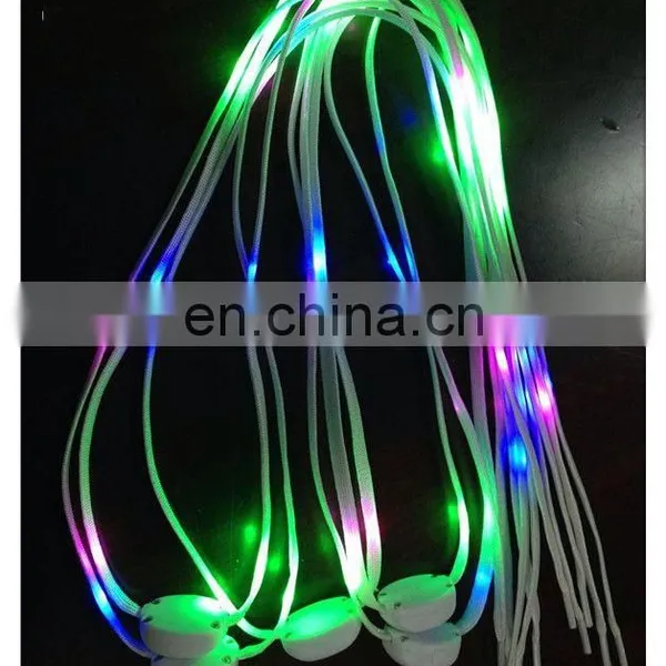 Wisdom Victory 2015 Flashing Nylon LED Shoelaces Light Up Glow Waterproof Shoestring for Disco Party photo-6