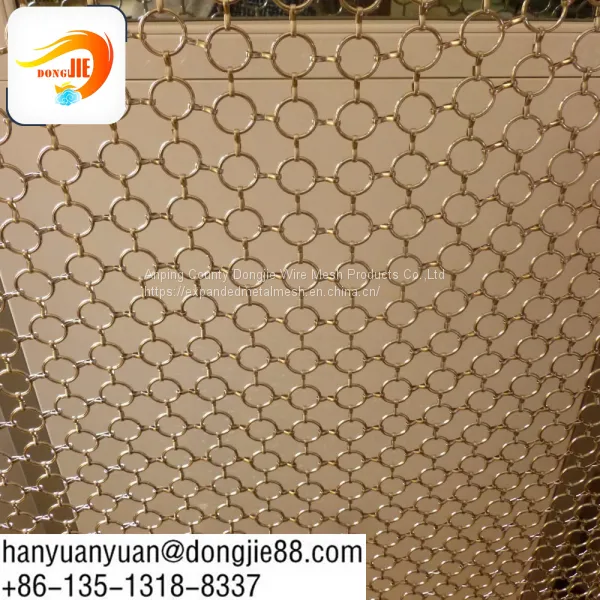 Chain Link Ring Mesh for Metal Curtain photo-3