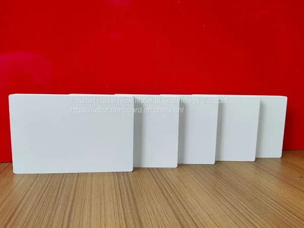 PVC Celuka Foam Sheet / 18mm 0.40 Density PVC FOAM SHEET
