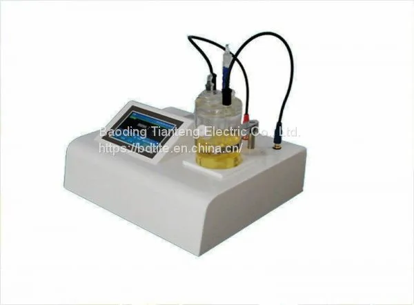 TE200 Karl Fischer Coulomb Titrator for Insulation oil water moisture test