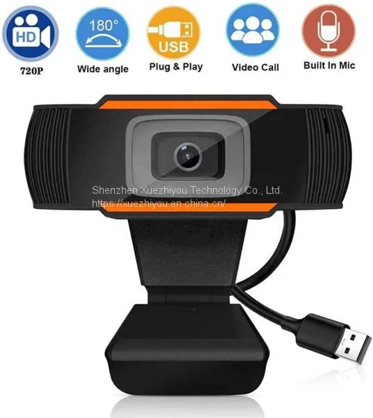 720P Built in Mic Webcam Ultra HD Webcam for Video Conferencing Streaming USB Camera for Video Calling photo-5
