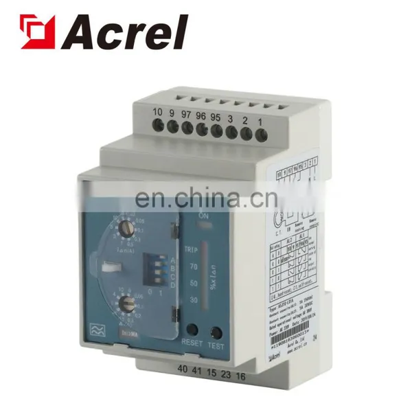 1 Channel A Type Residual Current Measurement Rail Mounting Earth Leakage Relay photo-4