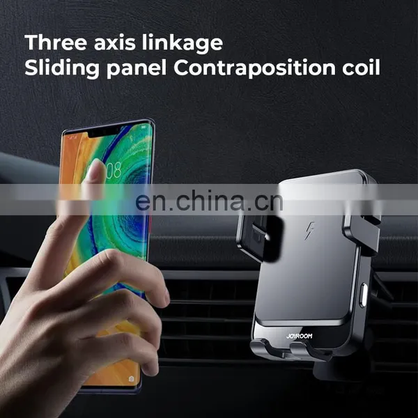 JOYROOM Wireless Car Charger Qi Auto-Clamping Air Vent Dashboard Car Charging for IPhone 11/11 Pro/11 Pro Max/XSMax/XS/XR/X/8P/8 photo-3
