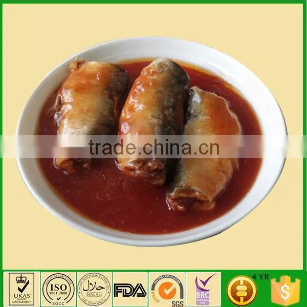 Normal Open Tinned Sardine Fish Food Wholesale Cheap Tinned Food 425g photo-3
