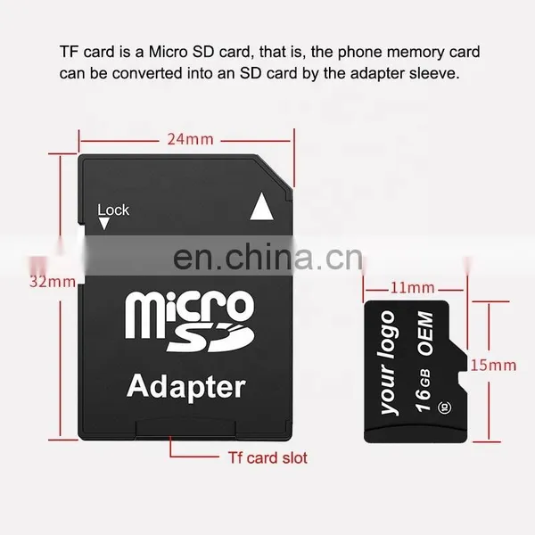 The Factory Wholesale Hight Quality Real Full Capacity 2GB 4GB 8GB 16GB 32GB 64GB 128GB Mini Memory Card SD Card For Cell Phone photo-3