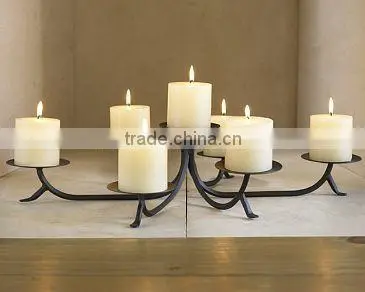 4 Lite Pillar Candle Holder, Candle Stand photo-5