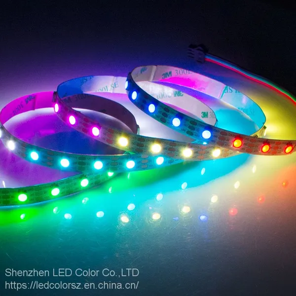 Digital Rgb Led Strip LC8812B 5050 Smd White Pcb Led Strip photo-4