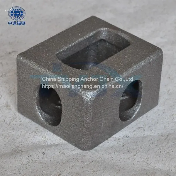 Shipping Container Corner Casting In Stock photo-2