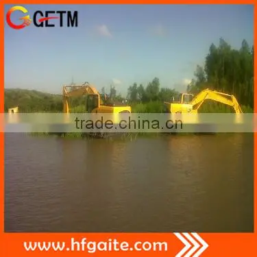 Dredging Machinery Amphibious Excavator With Side Pontoons photo-6