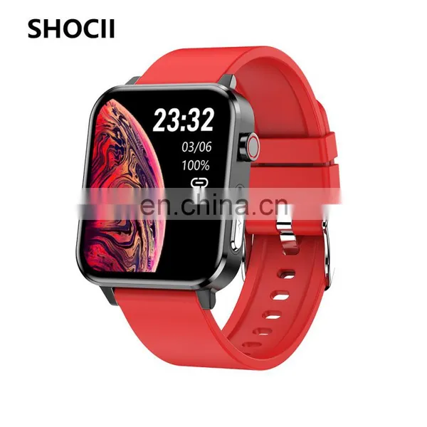 2022 New Arrival E86 Smart Watch Full Touch Heart Rate Monitor Waterproof Fitness Tracker E86 Smartwatch for IOS Android photo-3