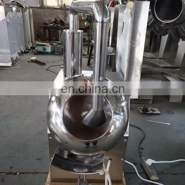 1-2 kg / Batch Small Multi-functional Seed Candy Snack Coating Machine photo-5