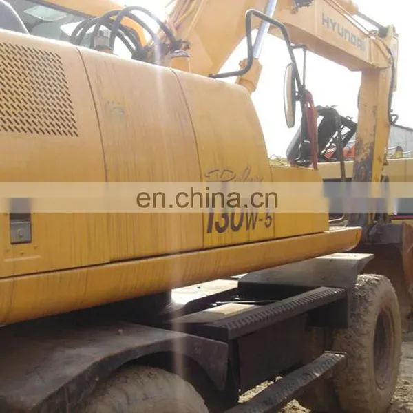 South Korea Hyundai 130w-5 Crawler Excavator on Sale in Shanghai photo-5