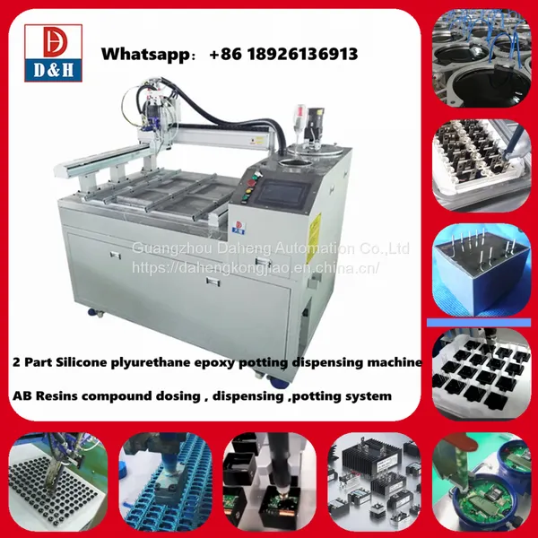 Epoxy Silicon Poy Urethane Robotic Glue Potting Machine Fast Delivery photo-3