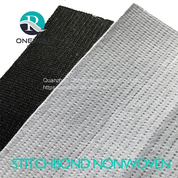 Soft Felt RPET Stitchbond Fabric Hot Sale Thick Colored Stitch Bonded RPET Polyester Nonwoven Fabric photo-4