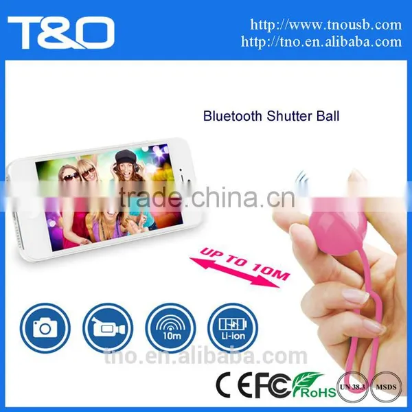 Selfie Stick With Bluetooth Shutter Button Bluetooth Remote Shutter photo-2