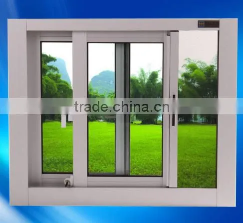 Good Looking Grill Design Aluminum Frame Glass Sliding Window Comply to AS2047 photo-3