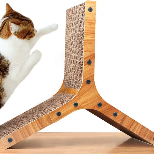 MeowLove Hot Sales Scratcher Cat Play Toy Corrugated Cardboard Cat Scratcher Cat Cardboard photo-2