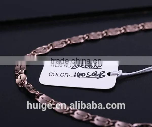 2015 China Wholesale Chain Gold Jewellery Long Fashion Chain & Coffee Gold Plated Link Chain photo-6