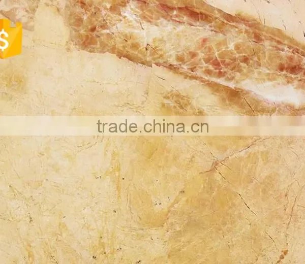 Natural Polished Amarillo Trian Marble Stone photo-3