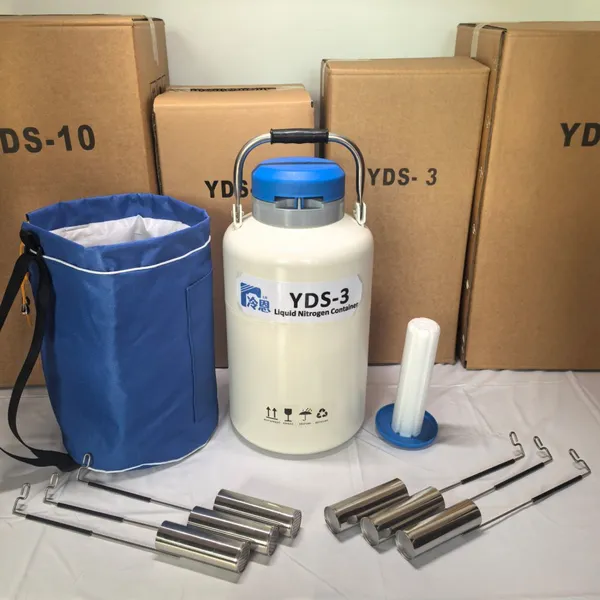 3L Artificial Insemination Lightweight Liquid Nitrogen Tank photo-5