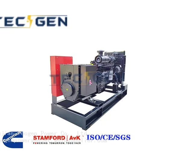 Open Type Diesel Generator 68kVA Cummins Generator for Home Use
