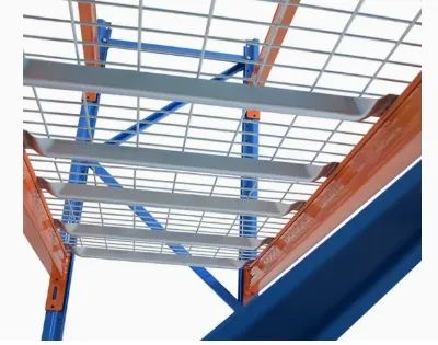 Heavy Duty Industrial Warehouse Durable Rigid Metal Wire Mesh Deck for Pallet Rack photo-3