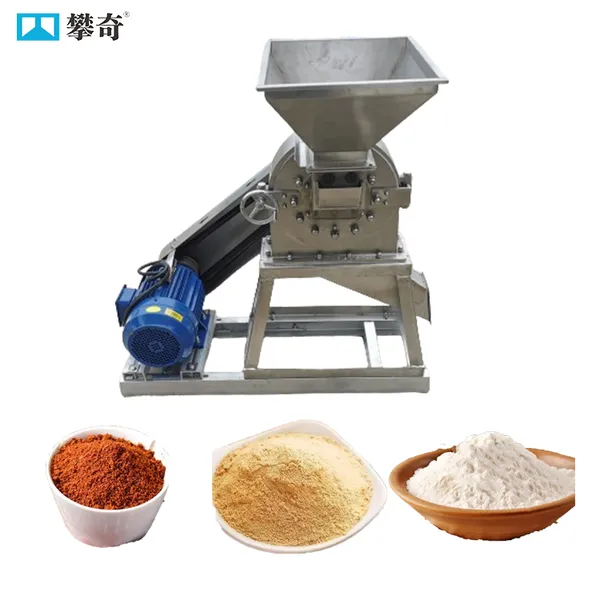 Mini Flour Mill Machine Grain Maize Grinder Speed Fine Chilli Powder Rice Grinder Pulverizer for Sale photo-2