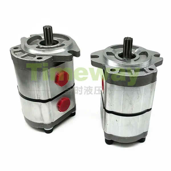 PGP Series Hydraulic Gear Pump PGP51055SLP PGP510103SLP High Pressure Double Pump for Mini Excavator photo-2