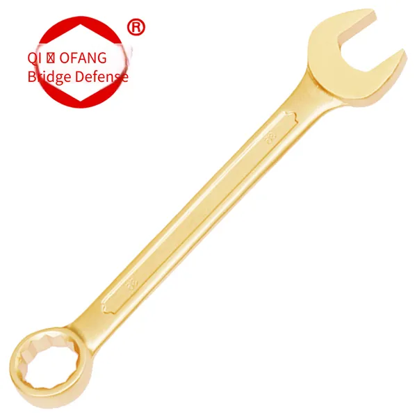 Beryllium Bronze and Aluminum Bronze Explosion-proof Grooved Combination Open-end and Box-end Wrenches: 6mm, 7mm, 8mm, 9mm, 10mm, 11mm+