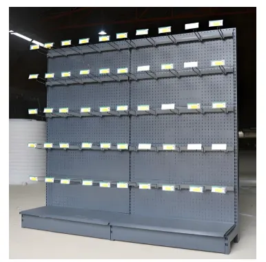 Heavy Duty Cold-Rolled Steel Rack Supermarket Shelf photo-3