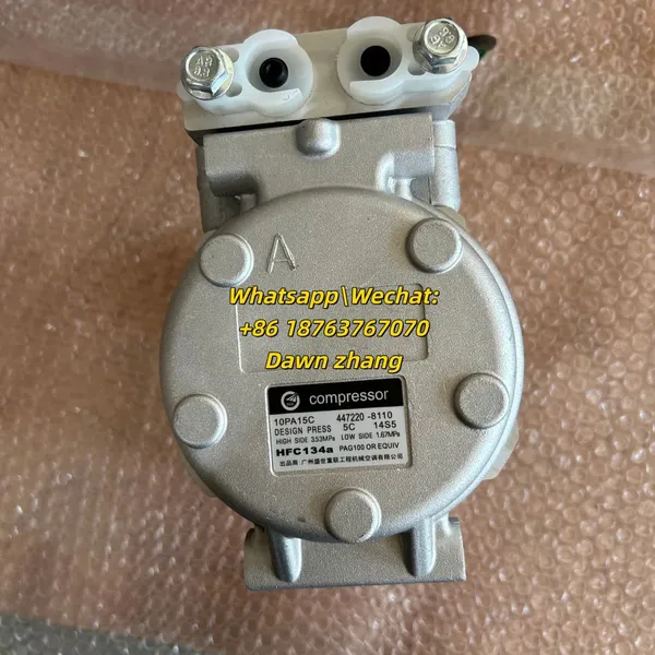 Hyundai Excavator Parts Genuine 11Q6-90091 COMPRESSOR for R210LC7 R210LC3 R220-9S R225-7