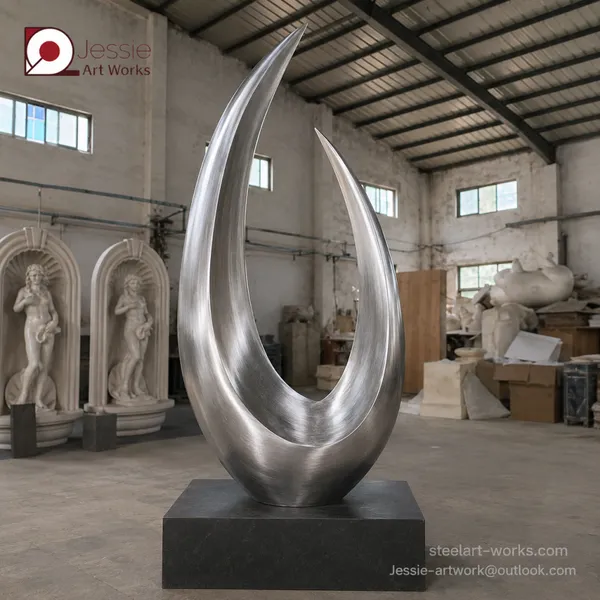 Bronze Abstract Sculpture photo-2