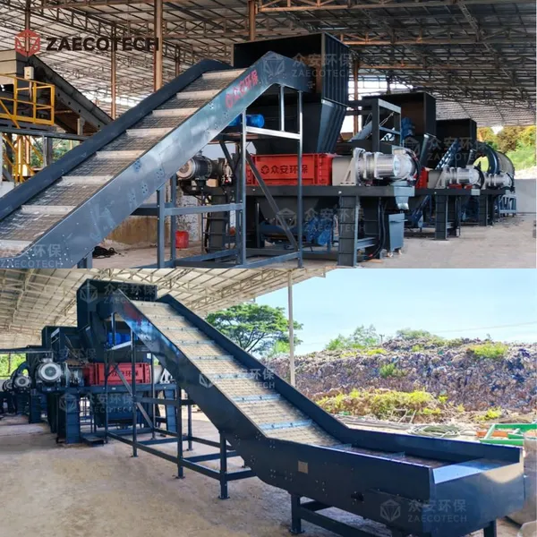 Rdf Shredder для подготовки топлива из коммунального твердых отходов, Коммунальные установки по обработке твердых отходов