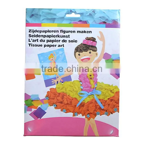 Cheap Tissue Paper Art Fly Angel for Kids photo-2