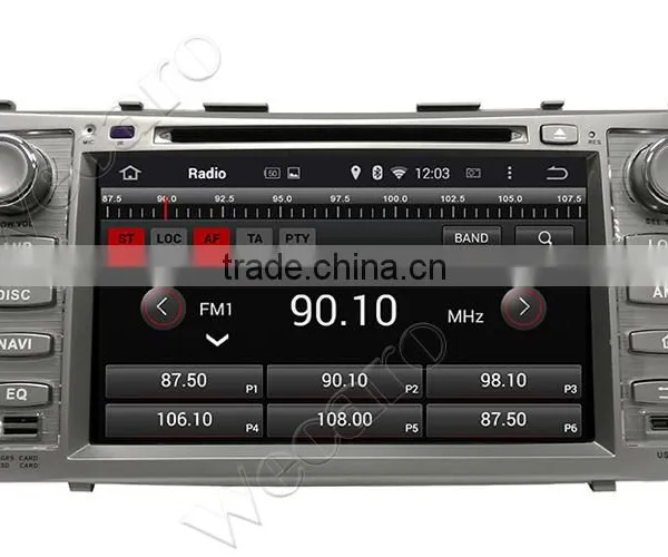 Wecaro WC-TC8006 Android 4.4.4 Car Multimedia System in Dash for Toyota Camry 2008 Dvd Gps Android 1080p photo-4