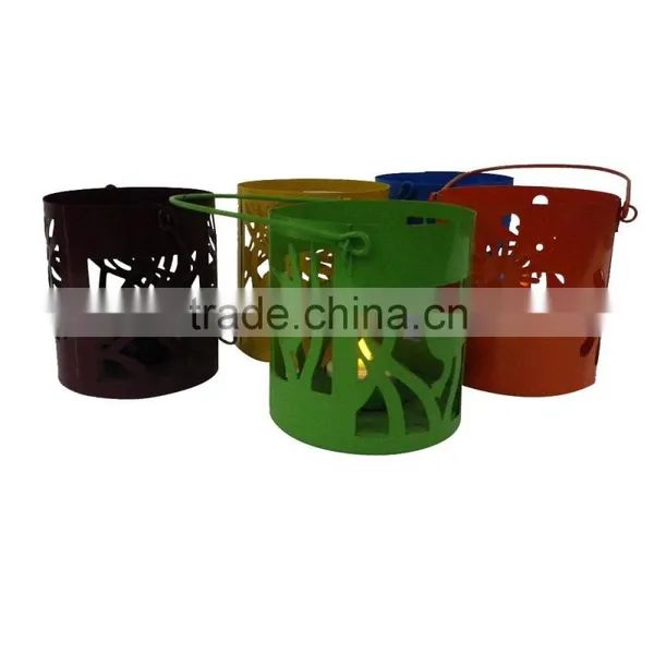Wholesale Gardern Mini Metal Candle Lantern Holders