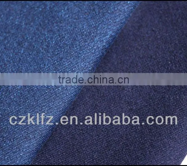 Cotton Polyester Knitting Denim Fabric photo-2