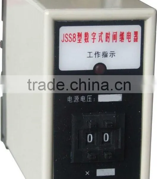 2A DC220V JSS8-8/220- Power On Delay Timer Time Relay 1-99h