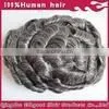 2015 Fashion Products 100% Full Lace With Grey Human Hair Toupee for Men Wholesale photo-3