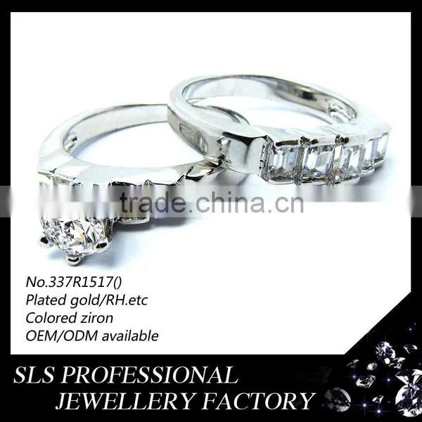 Sterling Silver Ring for Couple Wear Saudi Arabia Gold Wedding Ring Price photo-5