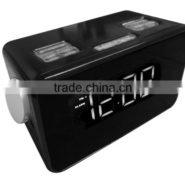 Brand New Magic PLL Dual Alarm Projector Clock Radio photo-2