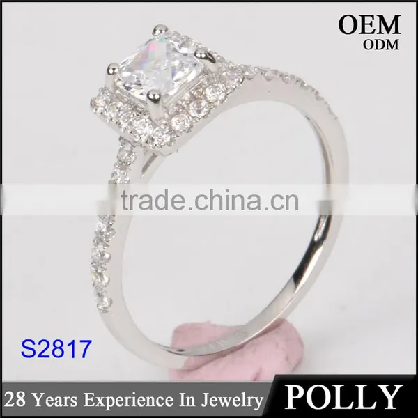 High Quality Fashion Lady's 14k Ring Set Wedding Jewelry AAAAA CZ photo-2