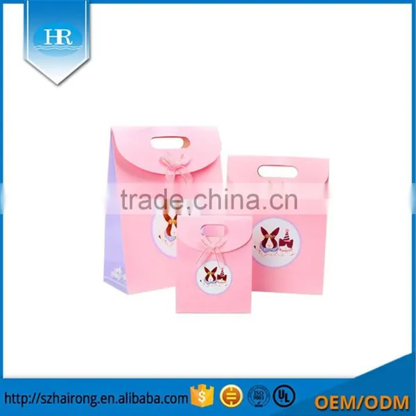 Wholesale Colored Paper Gift Bags Without Handles Diretct Factory Price Supplier's Choice