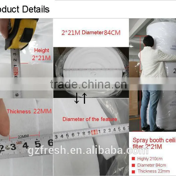 FRESH F5 Air Filter Roll for Car Spraybooth (OEM Available) photo-3